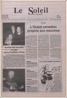 Le Soleil de Colombie, November 1, 1991, page 1