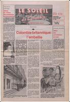 Le Soleil de Colombie, August 4, 1989
